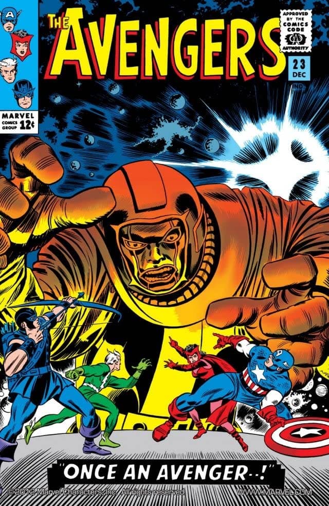The Avengers #23 cover