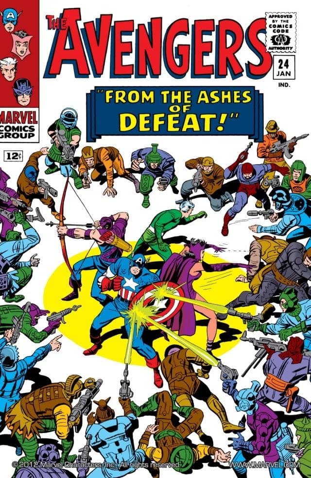 The Avengers #24 cover