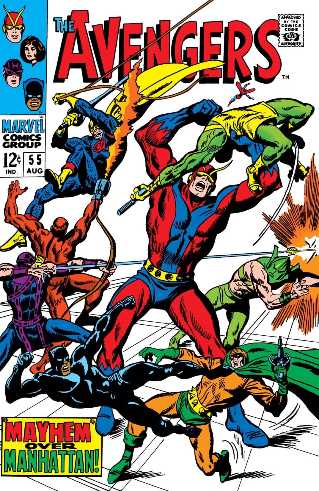 The Avengers #55