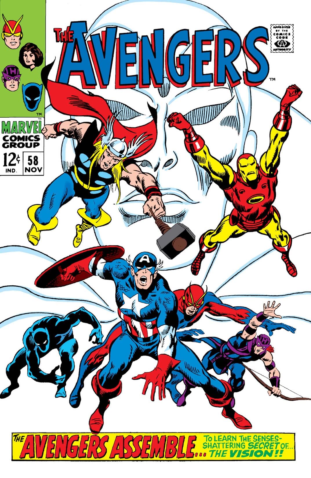 The Avengers #58