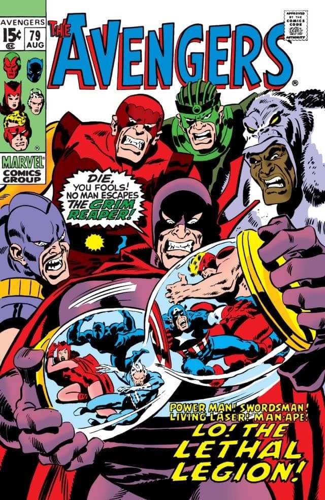 The Avengers #79 cover