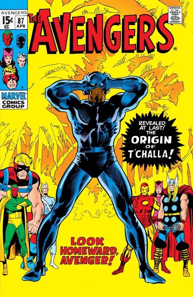 The Avengers #87 cover