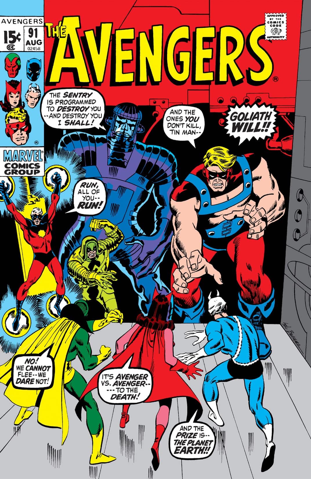 The Avengers #91