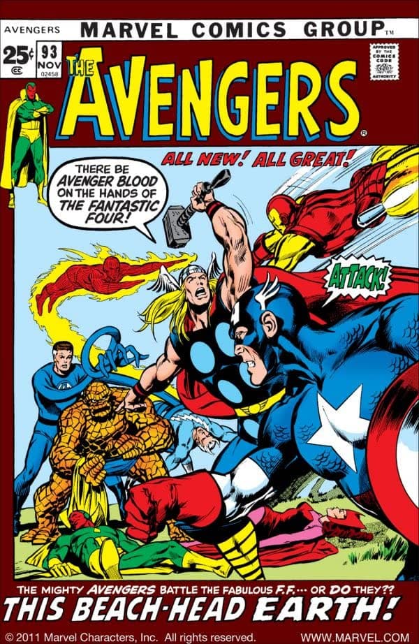 The Avengers #93