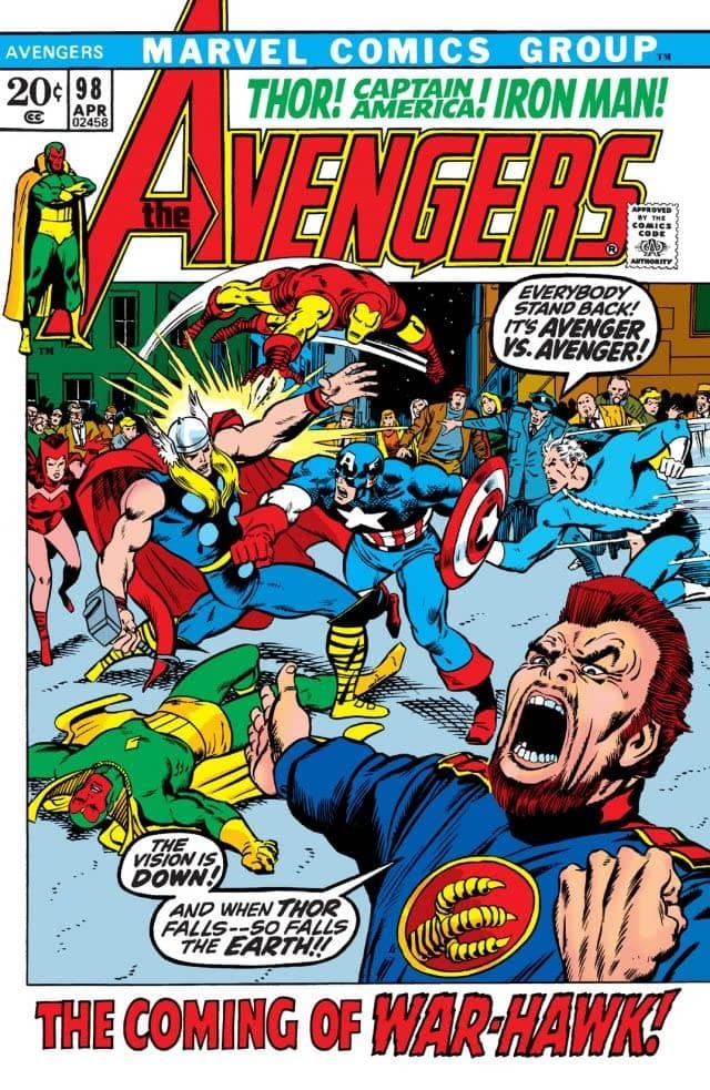 The Avengers #98