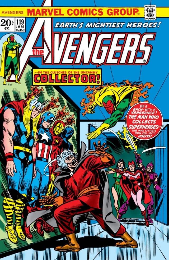 The Avengers #119 cover