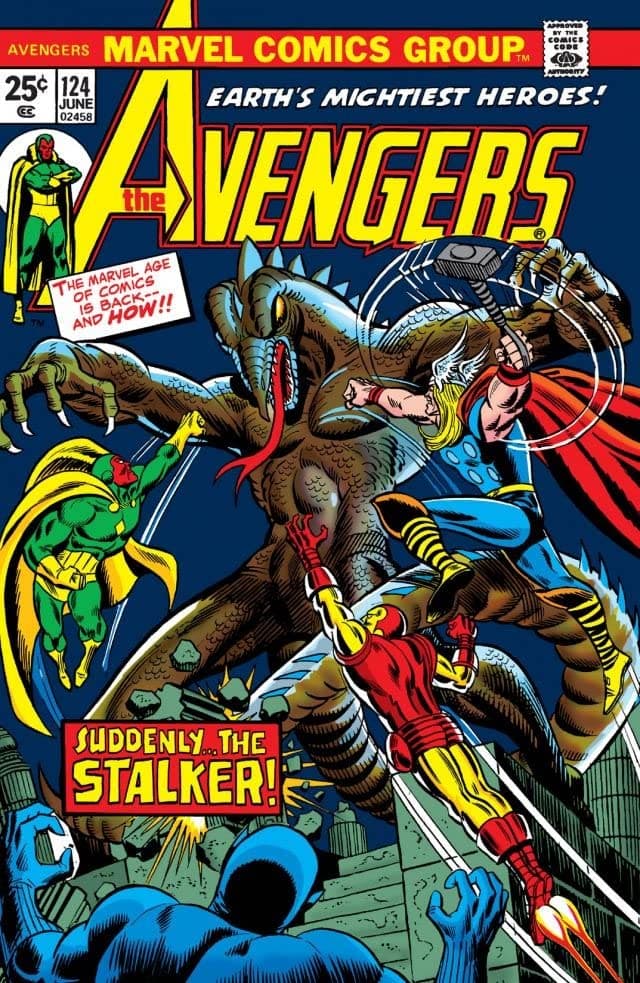 The Avengers #124 cover