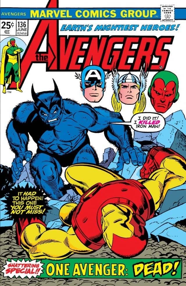 The Avengers #136