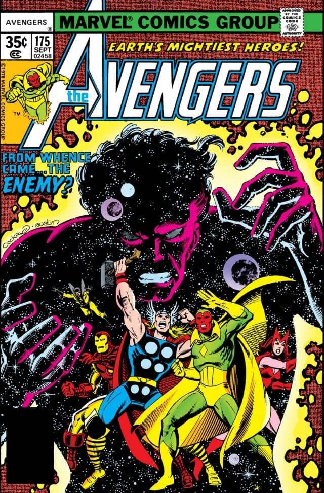 The Avengers #175 cover