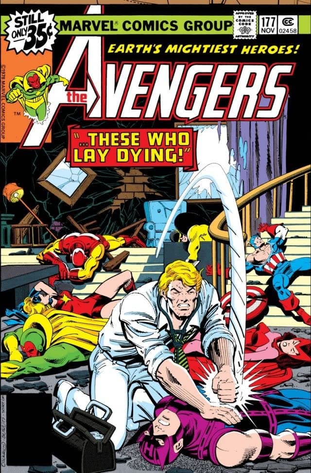 The Avengers #177 cover
