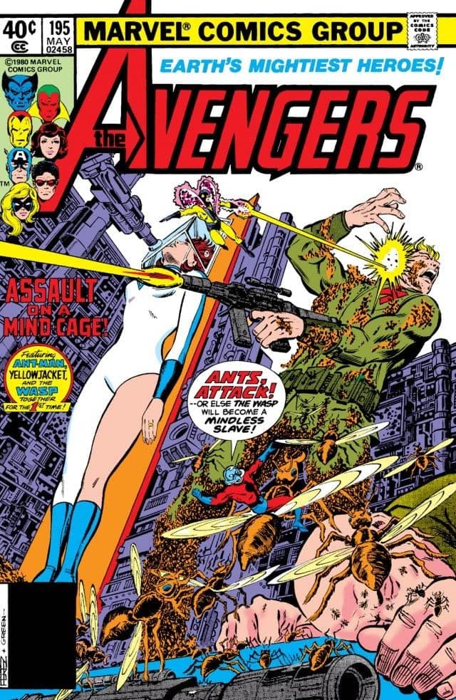 The Avengers #195 cover
