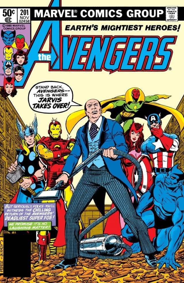 The Avengers #201 cover