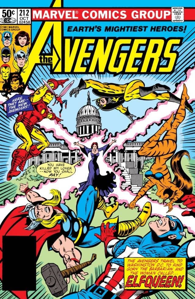 The Avengers #212