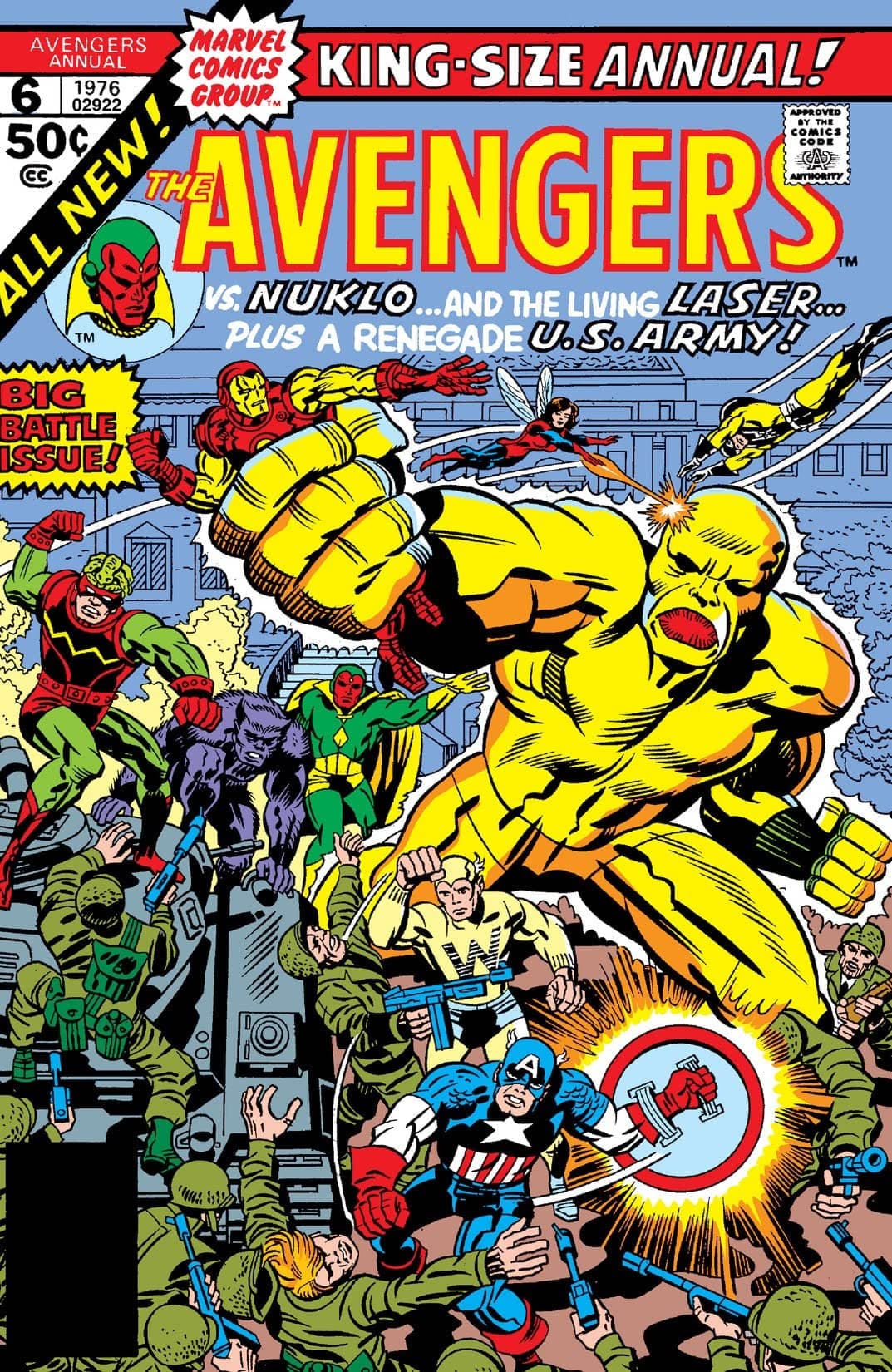 The Avengers Annual #6 cover