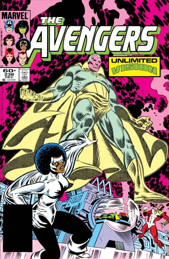 The Avengers #238 cover