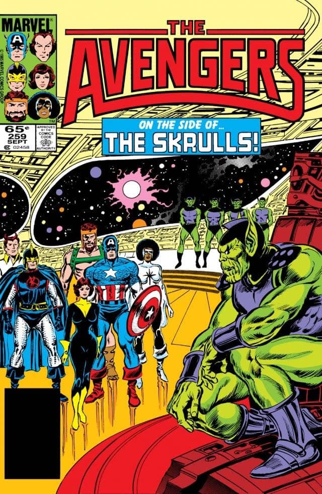The Avengers #259
