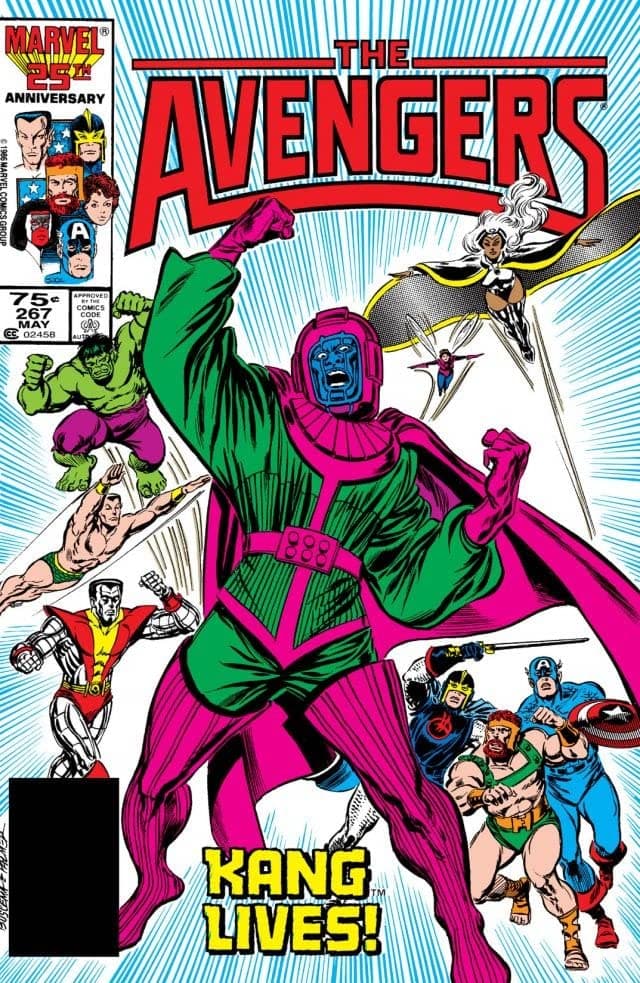 The Avengers #267 cover