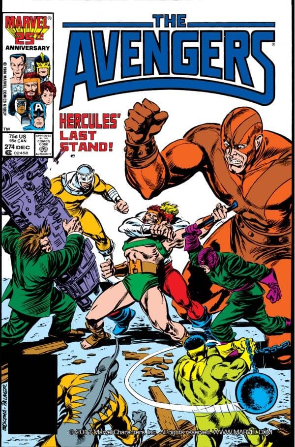 The Avengers #274