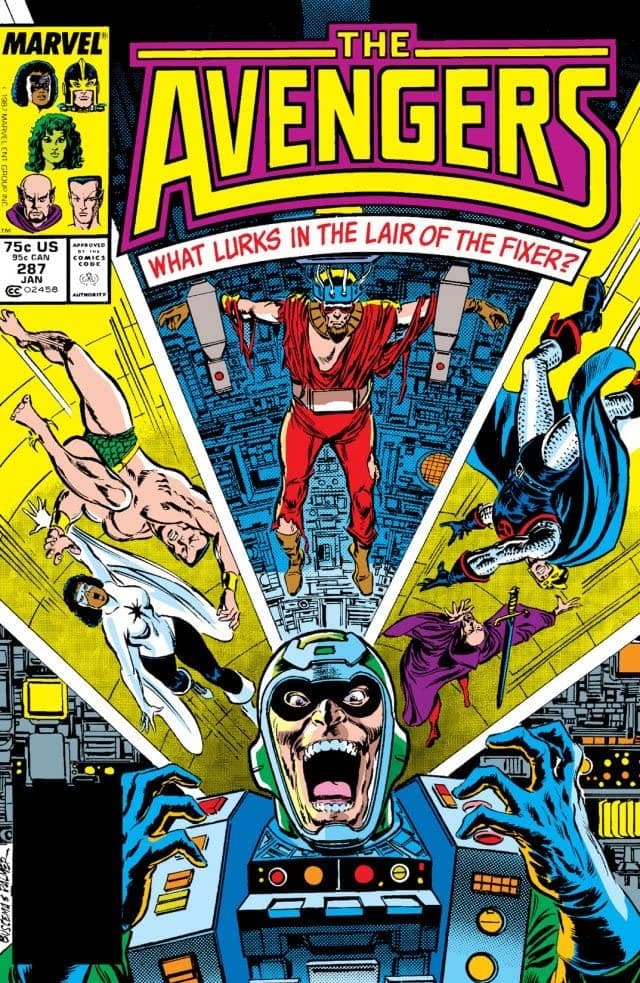 The Avengers #287