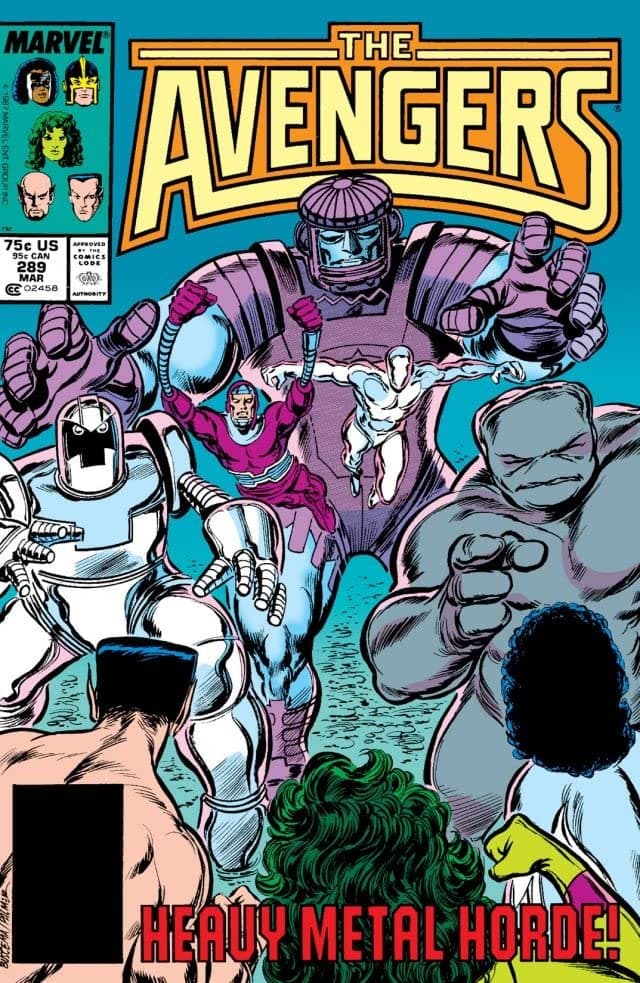 The Avengers #289 cover