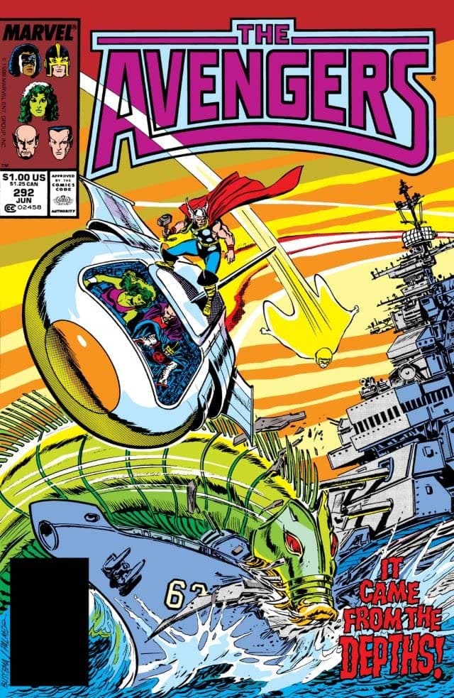 The Avengers #292