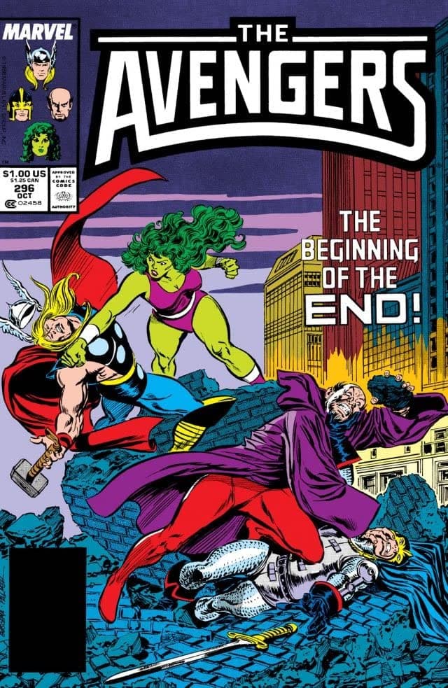 The Avengers #296