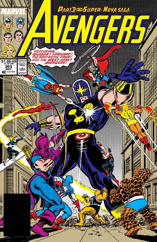 The Avengers #303 cover