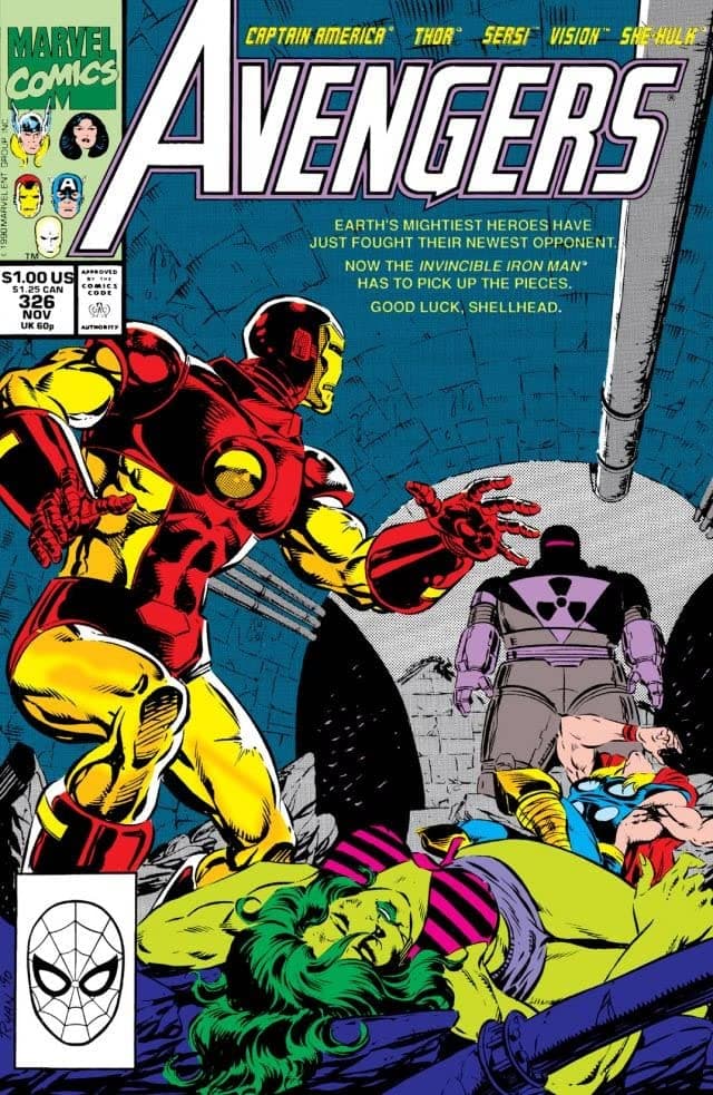 The Avengers #326
