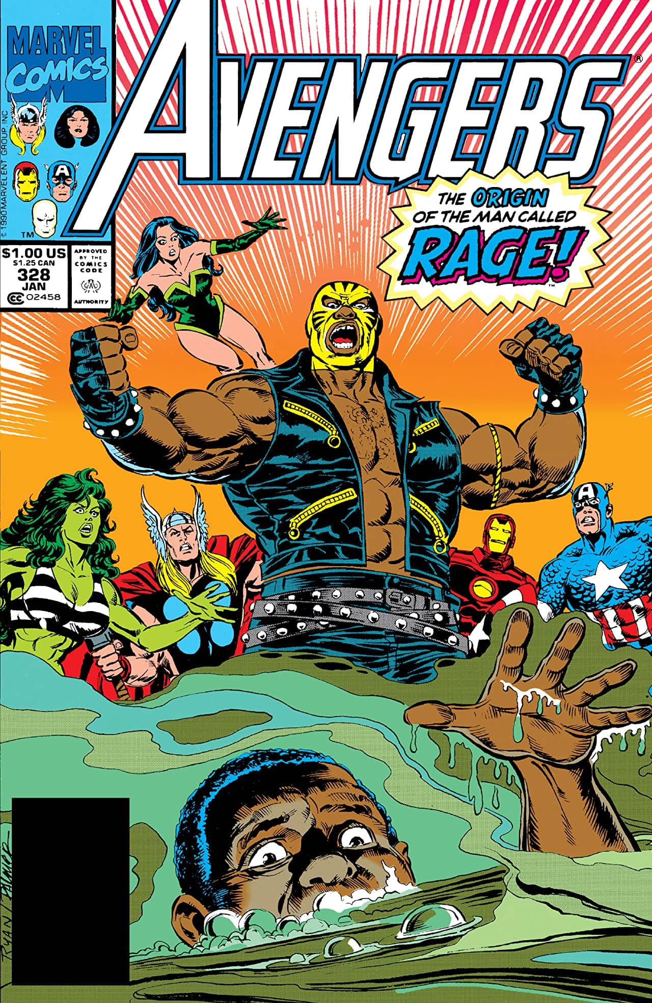 The Avengers #328