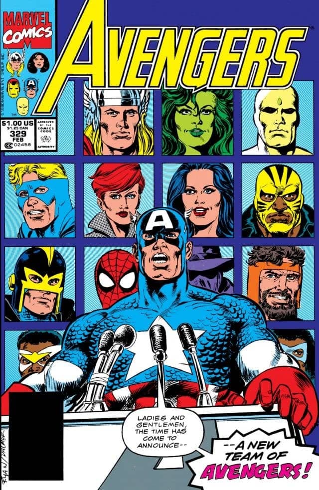 The Avengers #329