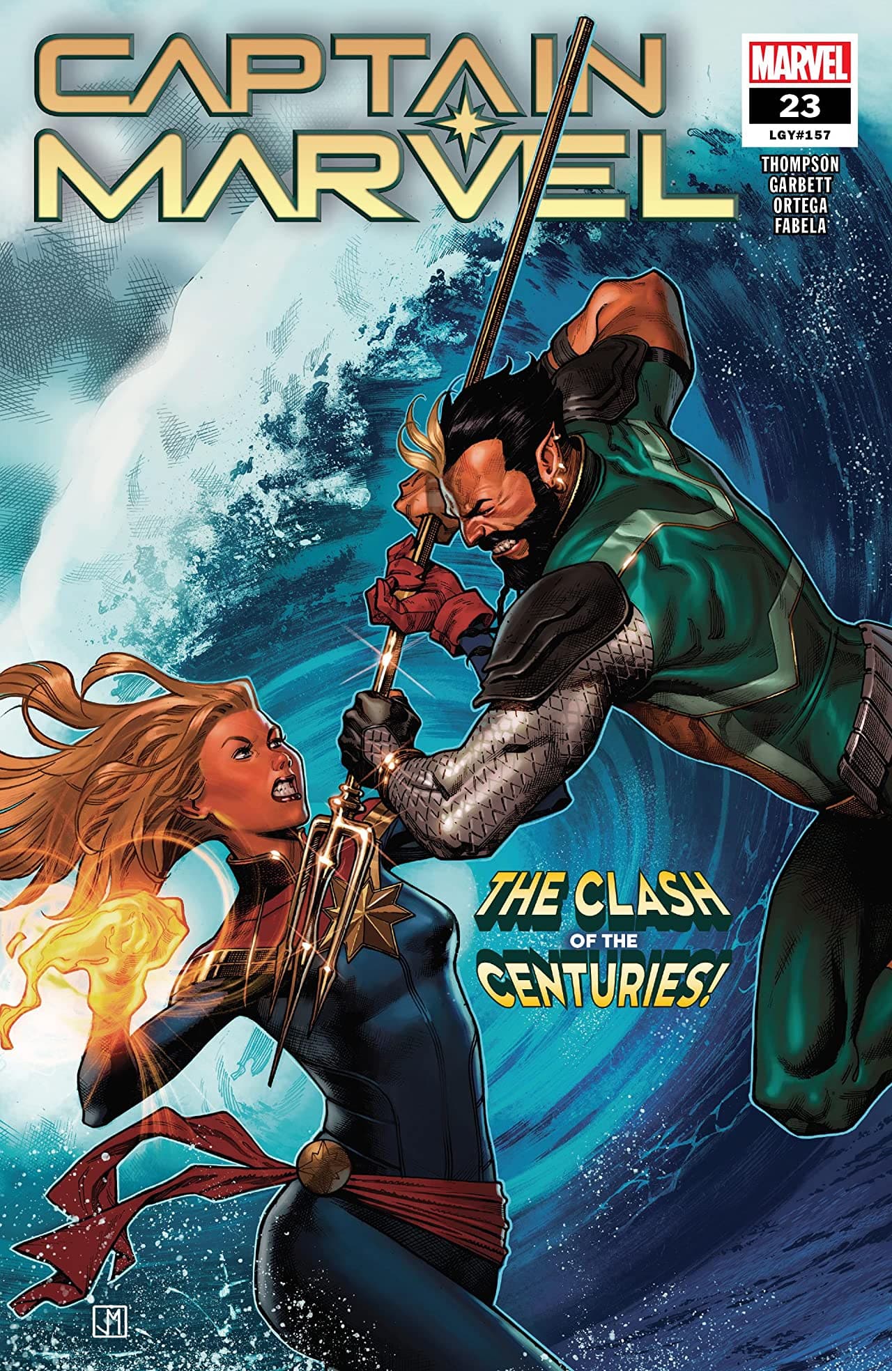 Captain Marvel #23 cover