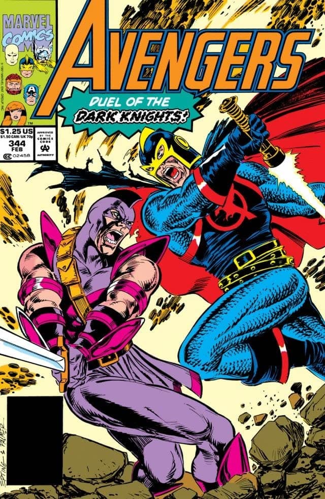 The Avengers #344