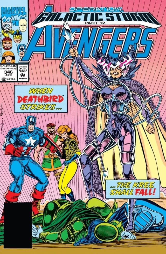 The Avengers #346 cover