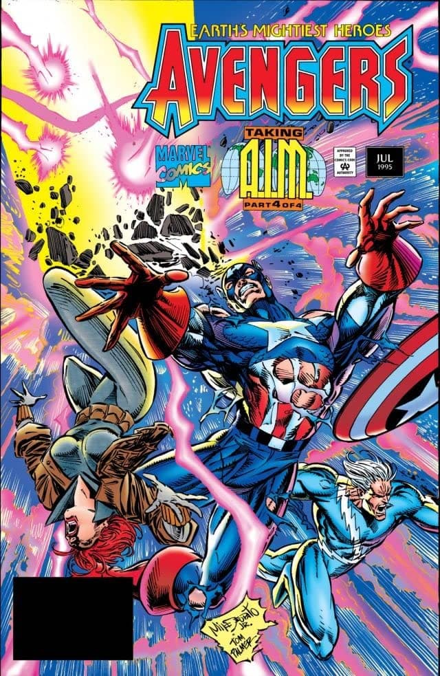 The Avengers #388 cover