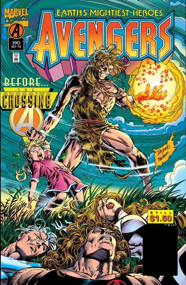The Avengers #390 cover