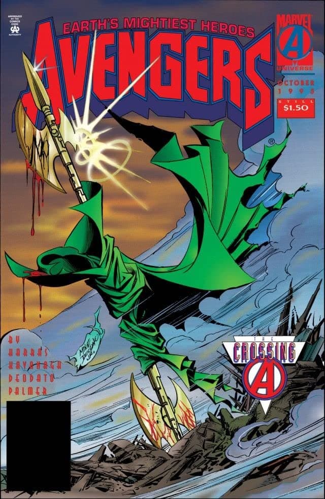 The Avengers #391 cover