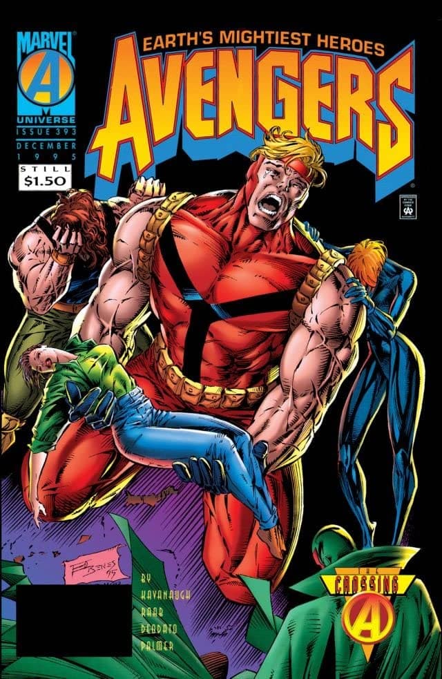 The Avengers #393 cover