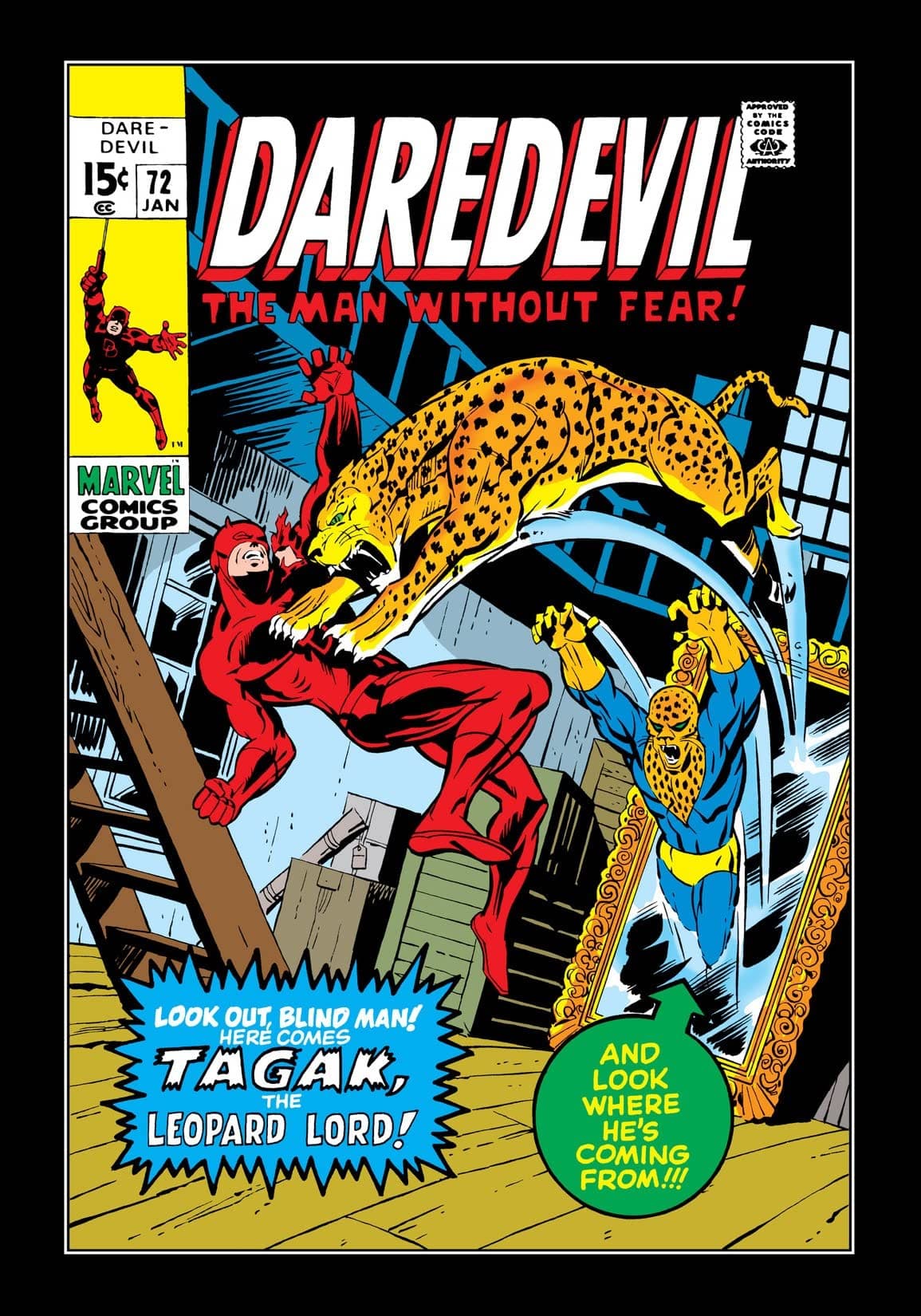 Daredevil #72 cover
