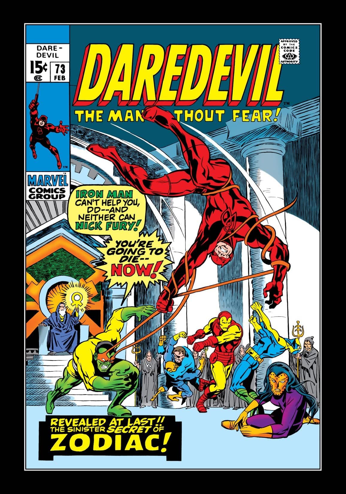 Daredevil #73 cover