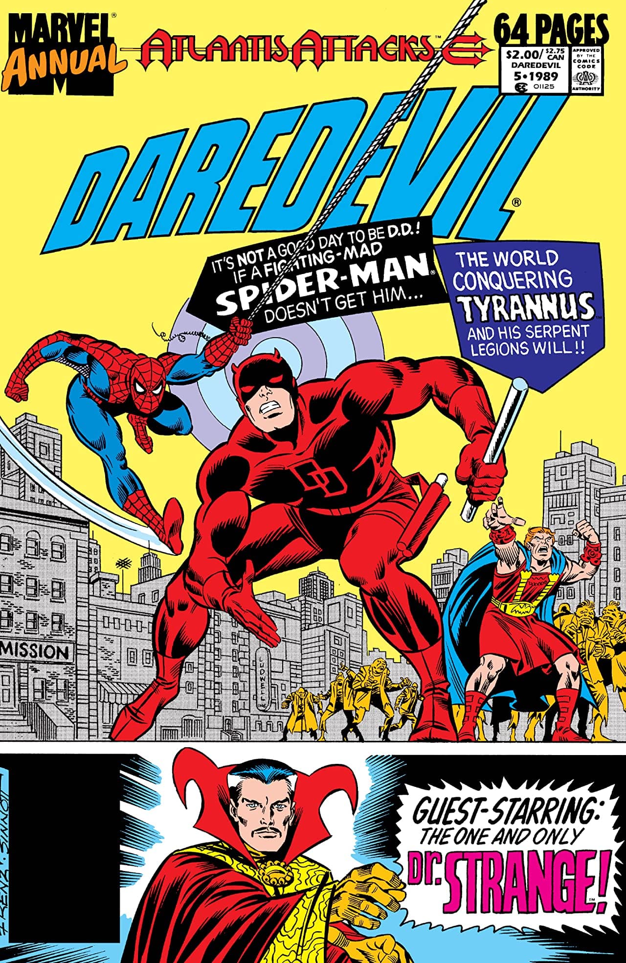 Daredevil Annual #5 cover