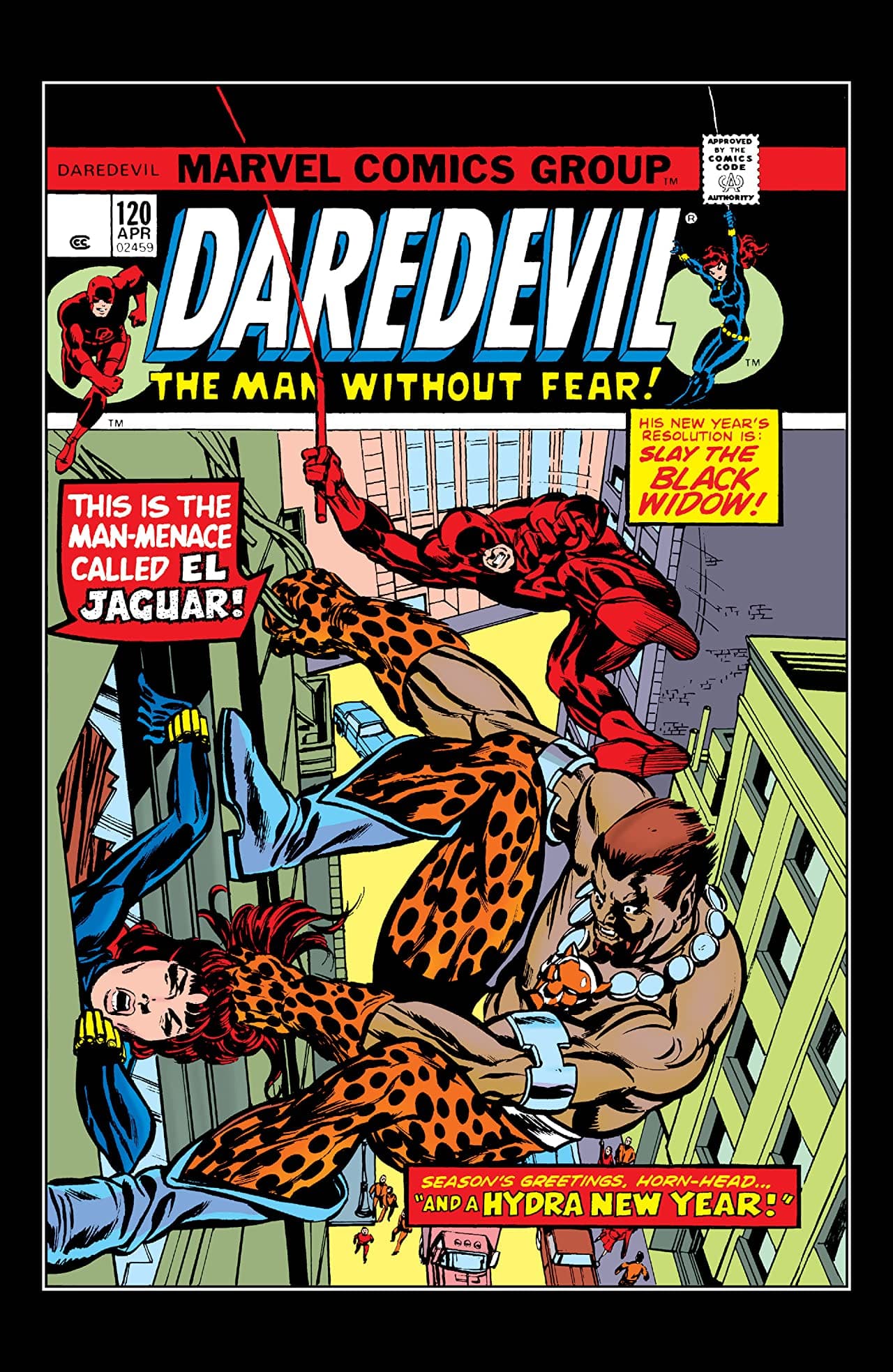 Daredevil #120 cover