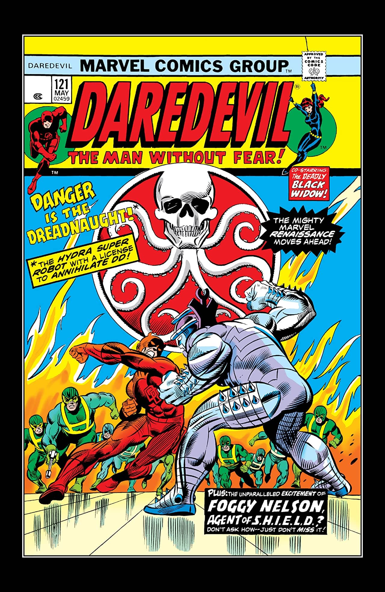 Daredevil #121 cover