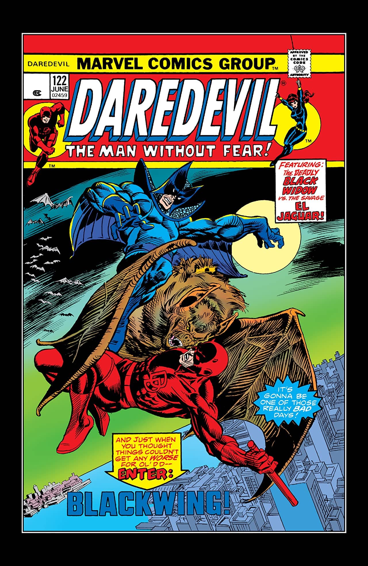 Daredevil #122 cover