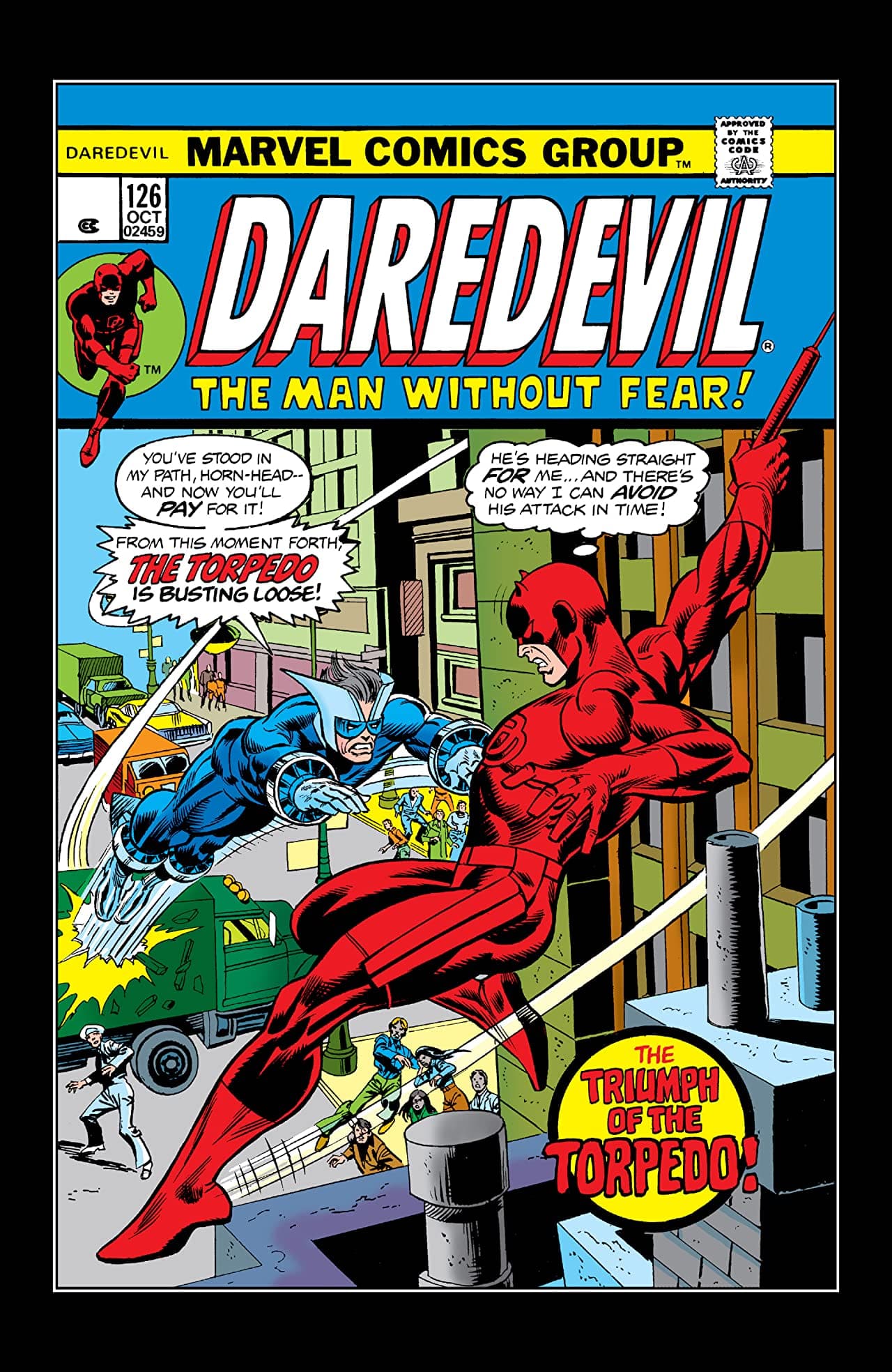 Daredevil #126 cover