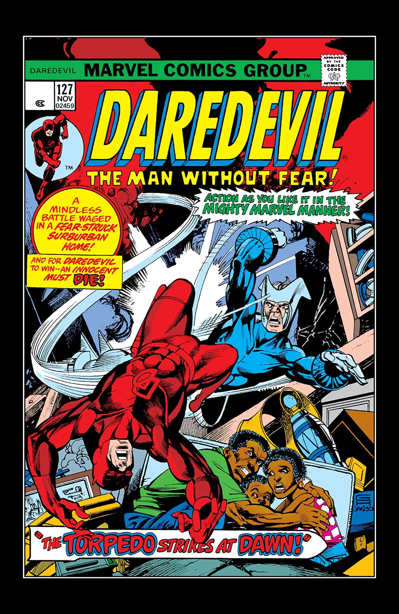 Daredevil #127 cover
