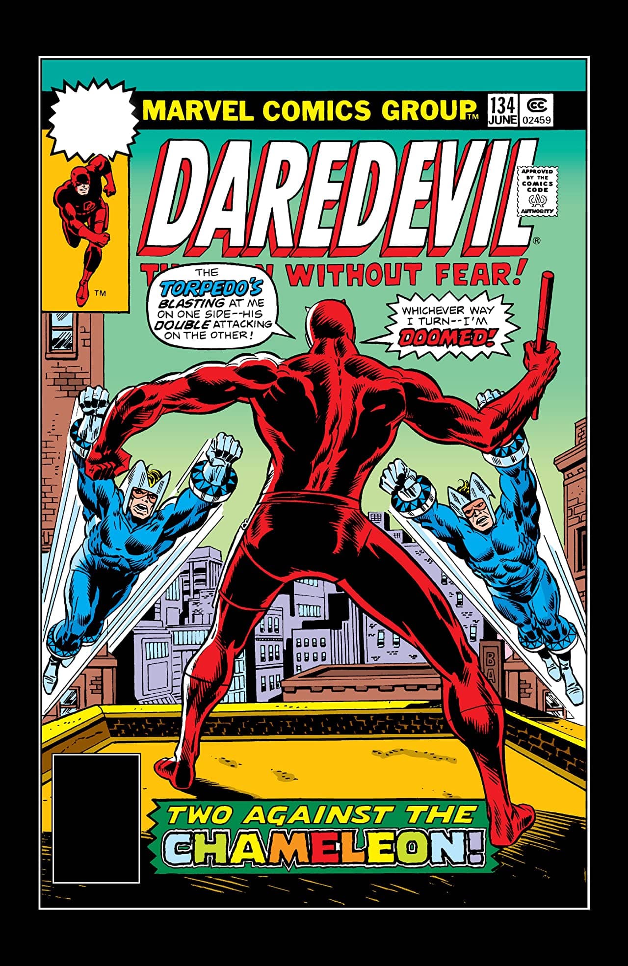 Daredevil #134 cover