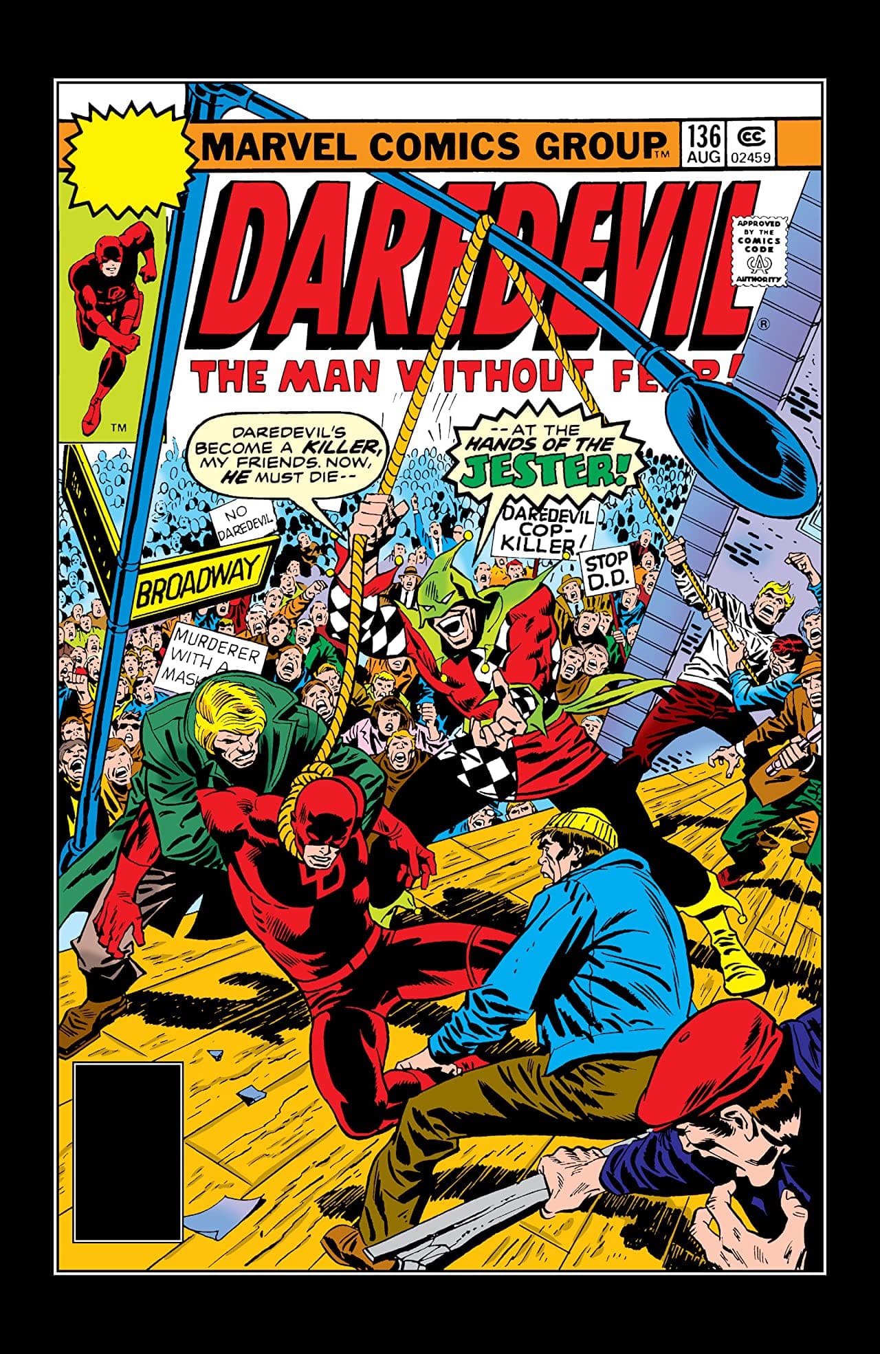 Daredevil #136 cover