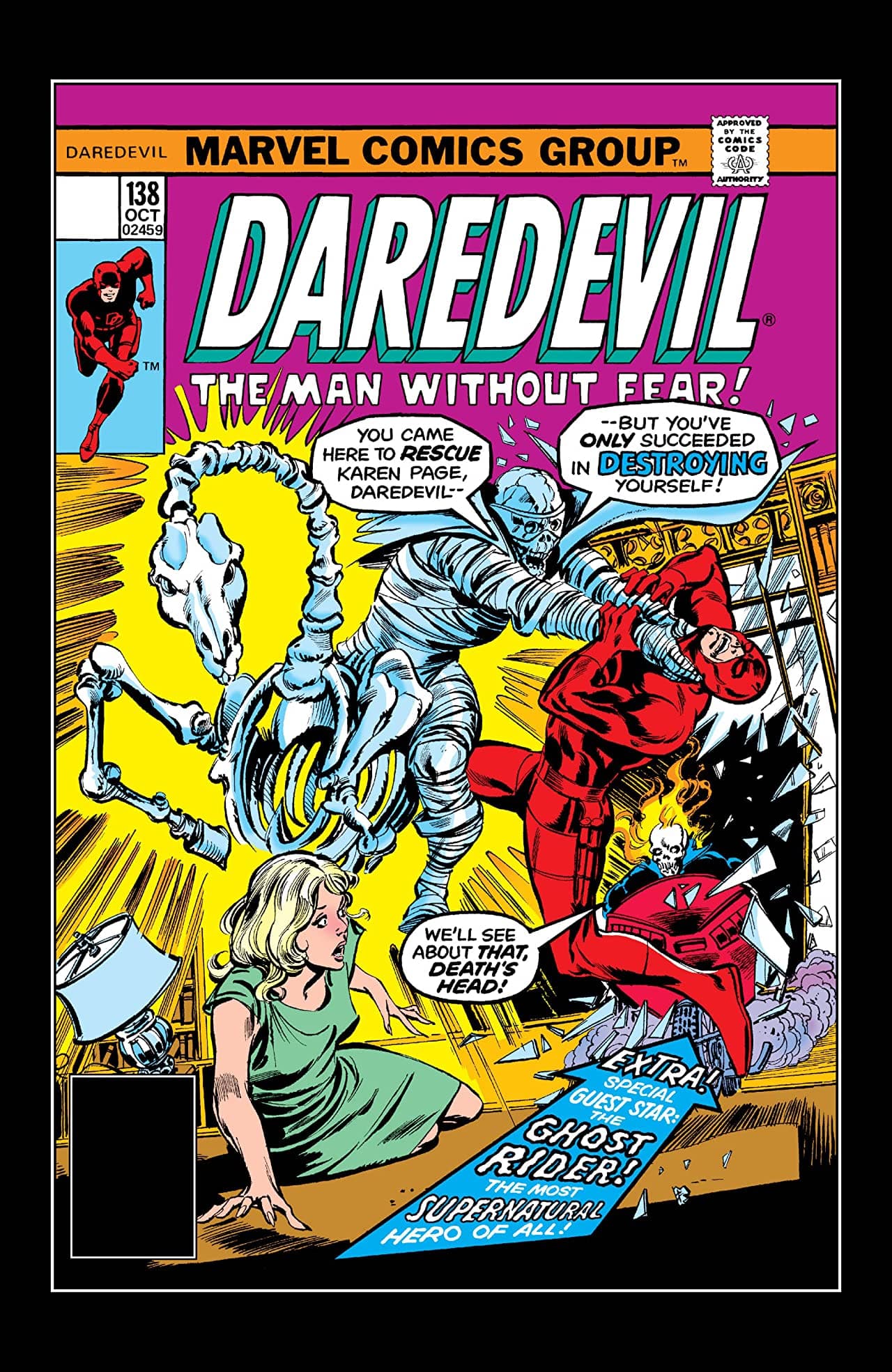 Daredevil #138 cover