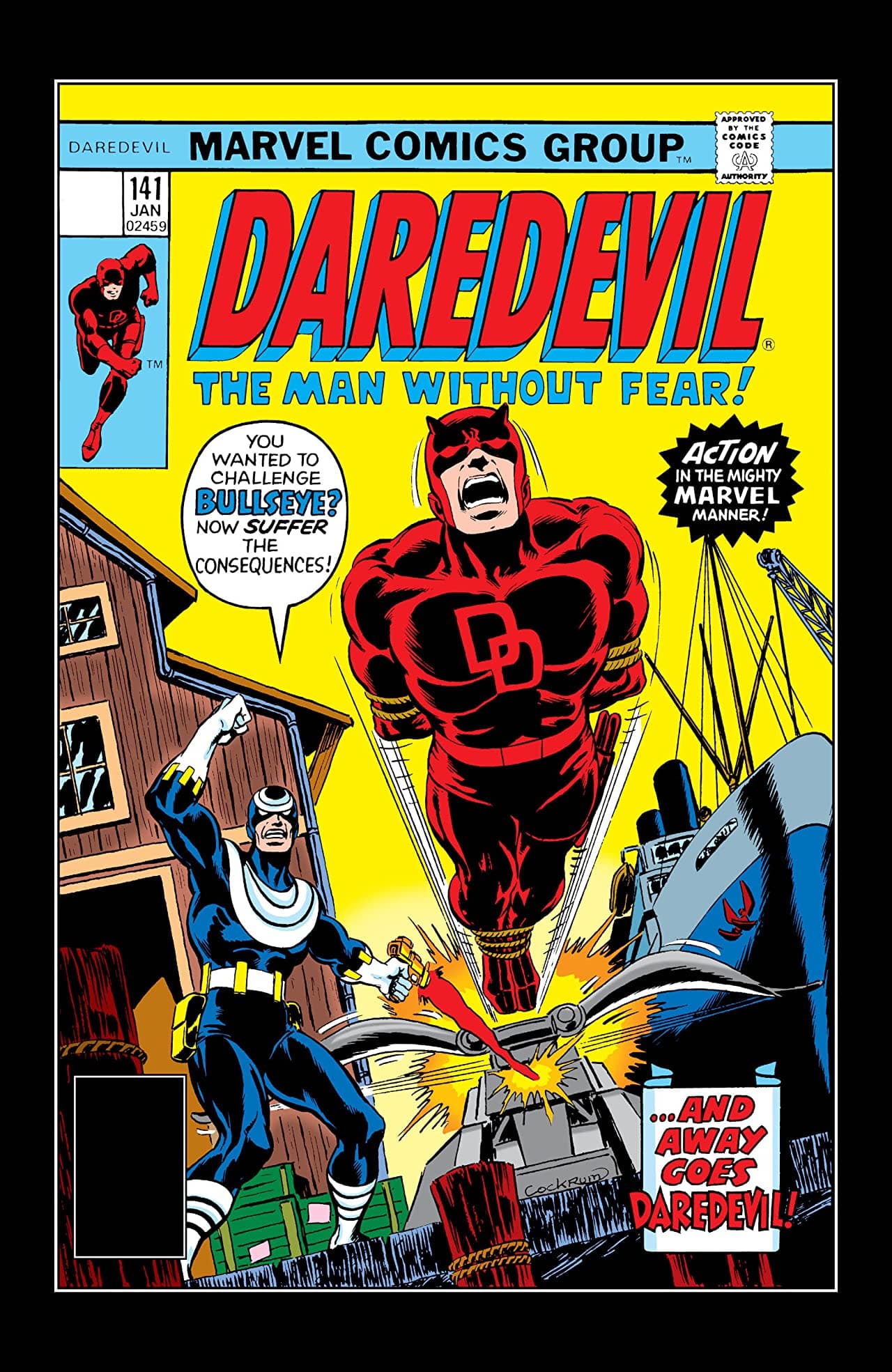 Daredevil #141 cover
