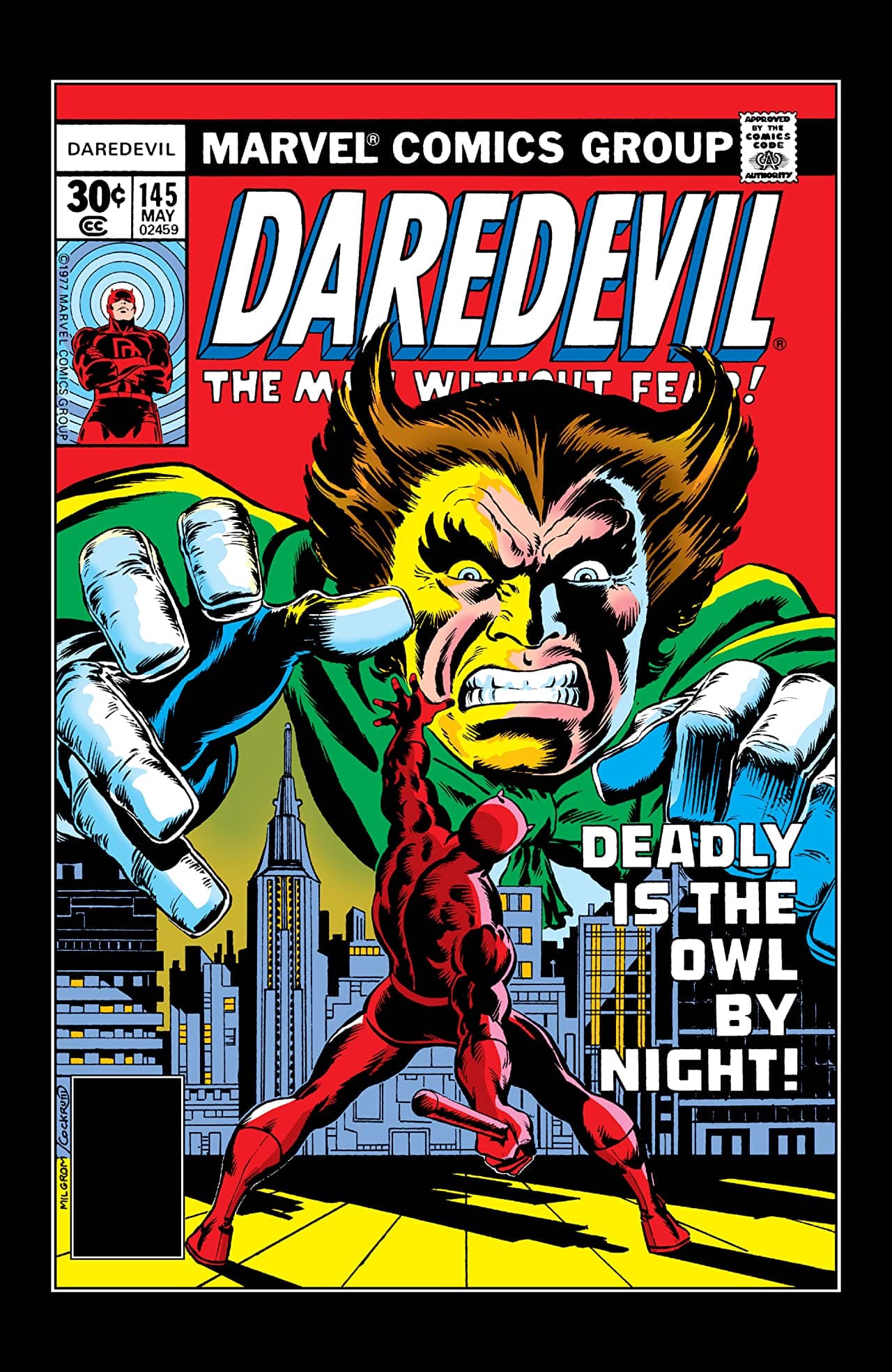 Daredevil #145 cover